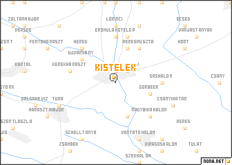 map of Kistelek