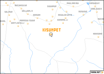 map of Kisumpet