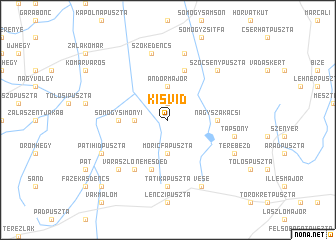 map of Kisvid