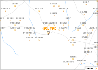 map of Kiswera