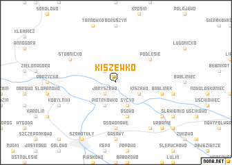 map of Kiszewko