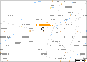 map of Kitakomaga