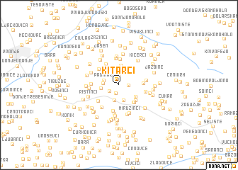 map of Kitarci