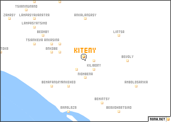 map of Kiteny