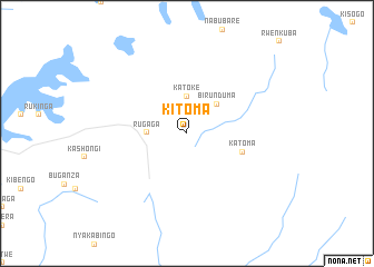 map of Kitoma