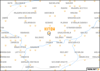 map of Kitów