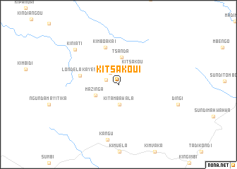 map of Kitsakou I