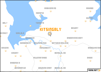 map of Kitsingaly