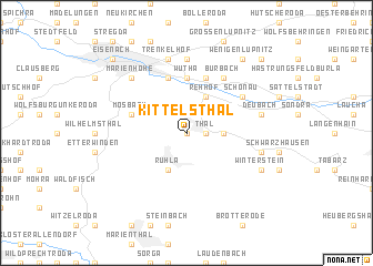 map of Kittelsthal