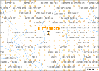 map of Kittenbach