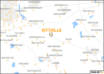 map of Kittville