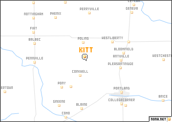 map of Kitt