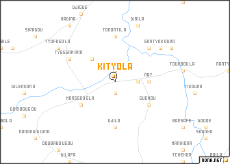 map of Kityola