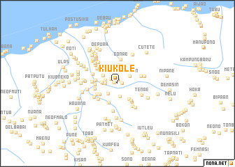 map of Kiukole