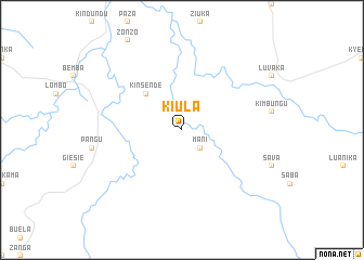 map of Kiula