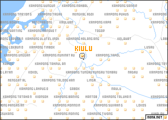 map of Kiulu