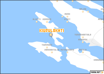 map of Kiurulakhti