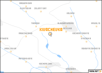 map of Kivachëvka