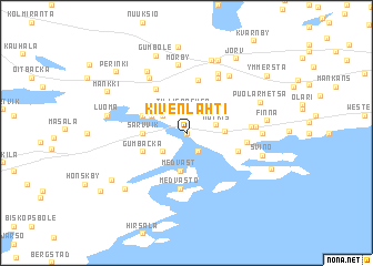 map of Kivenlahti