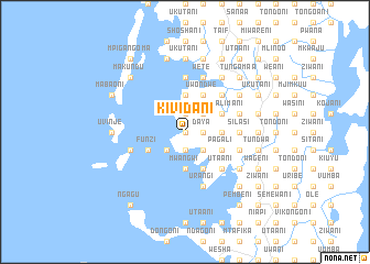 map of Kividani