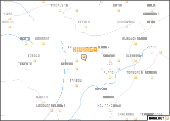 map of Kivinga