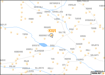 map of Kivi