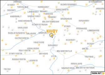 map of Kivoy