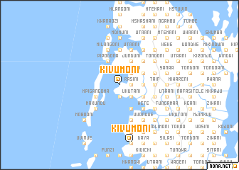 map of Kivumoni