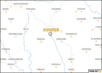 map of Kivunda