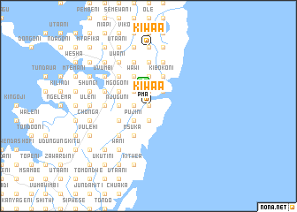 map of Kiwaa