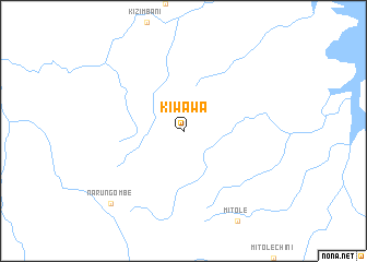 map of Kiwawa