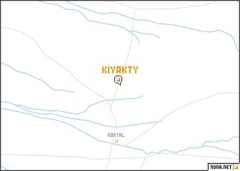 map of Kiyakty