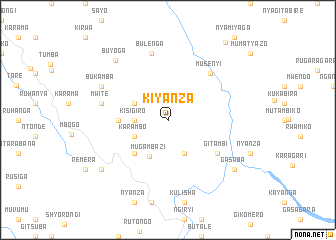 map of Kiyanza