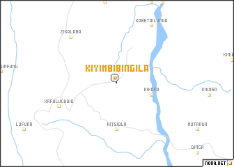 map of Kiyimbi-Bingila