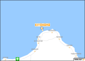 map of Kiyohama