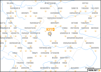 map of Kiyo