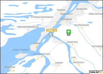 map of Kizan\