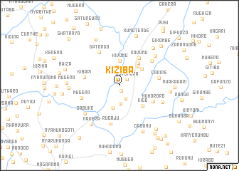 map of Kiziba