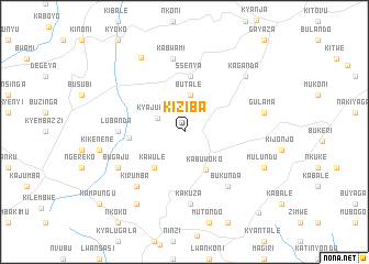 map of Kiziba