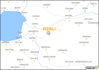 map of Kızıklı