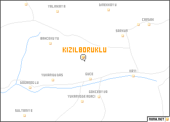 map of Kızılbörüklü