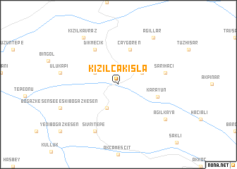 map of Kızılcakışla