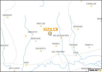 map of Kızılca
