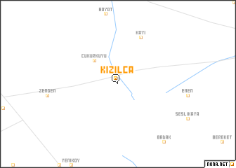 map of Kızılca