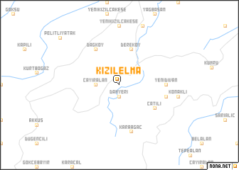 map of Kızılelma