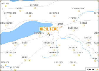 map of Kızıltepe