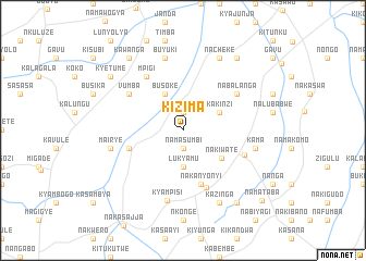 map of Kizima