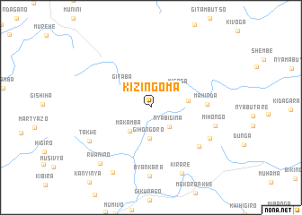 map of Kizingoma