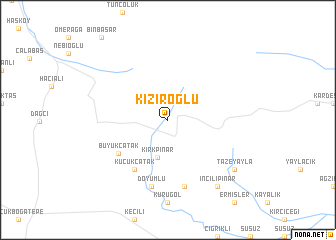 map of Kiziroğlu