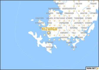 map of Kizungu